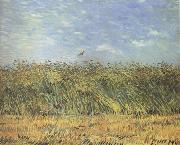 Vincent Van Gogh Wheat Field with a Lark (nn04) oil painting reproduction
